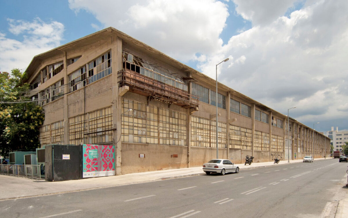 Υφιστάμενη κατάσταση του διατηρητέου βιομηχανικού κτηρίου επί της Πειραιώς 260 (φωτ.: ΥΠΠΟΑ).