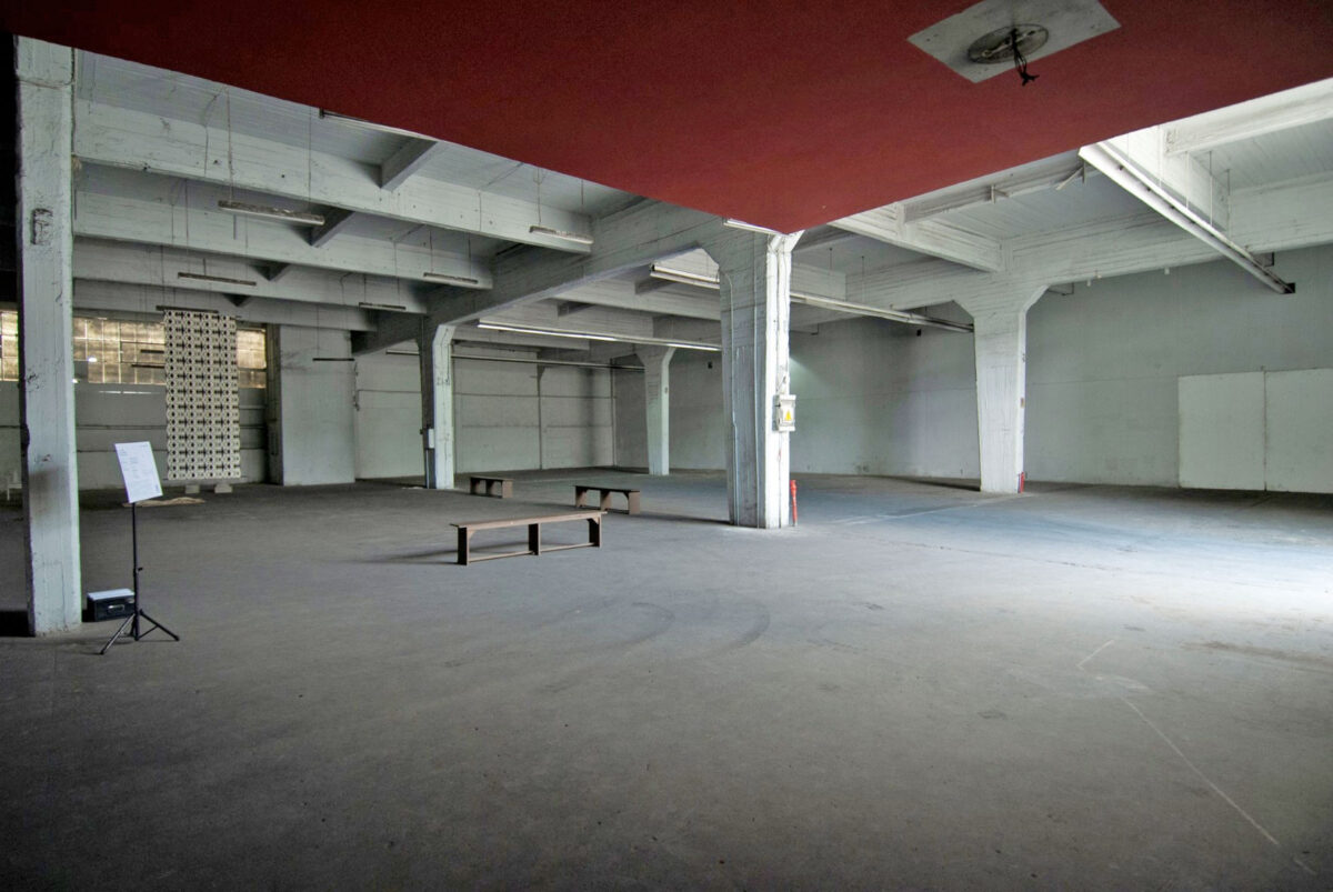 Άποψη του ισογείου του κτηρίου Α εσωτερικά, όπως είναι σήμερα (φωτ.: ΥΠΠΟΑ).