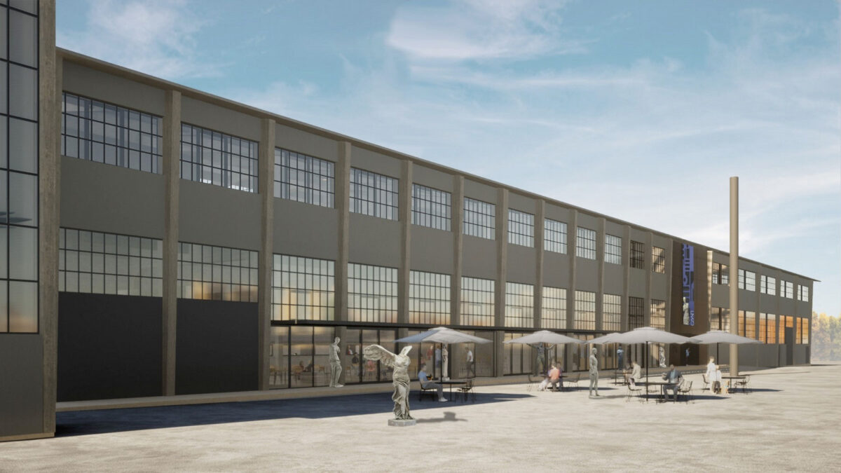 Τρισδιάστατη απεικόνιση της βόρειας πλευράς (φωτ.: ΥΠΠΟΑ).