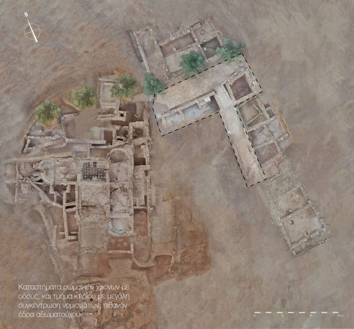 Εικ. 5. Συστηματική ανασκαφή Αρχαίας Τενέας 2022 (πηγή εικόνας: ΥΠΠΟΑ).
