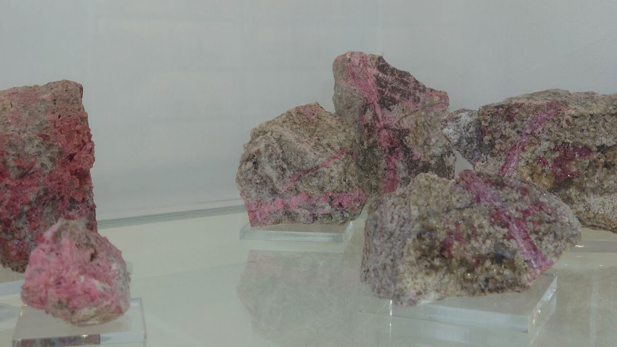 Στο Μουσείο Ορυκτών και Πετρωμάτων Βόρειας Ελλάδας Άνω Βρασνών (πηγή εικόνας: ΑΠΕ-ΜΠΕ).