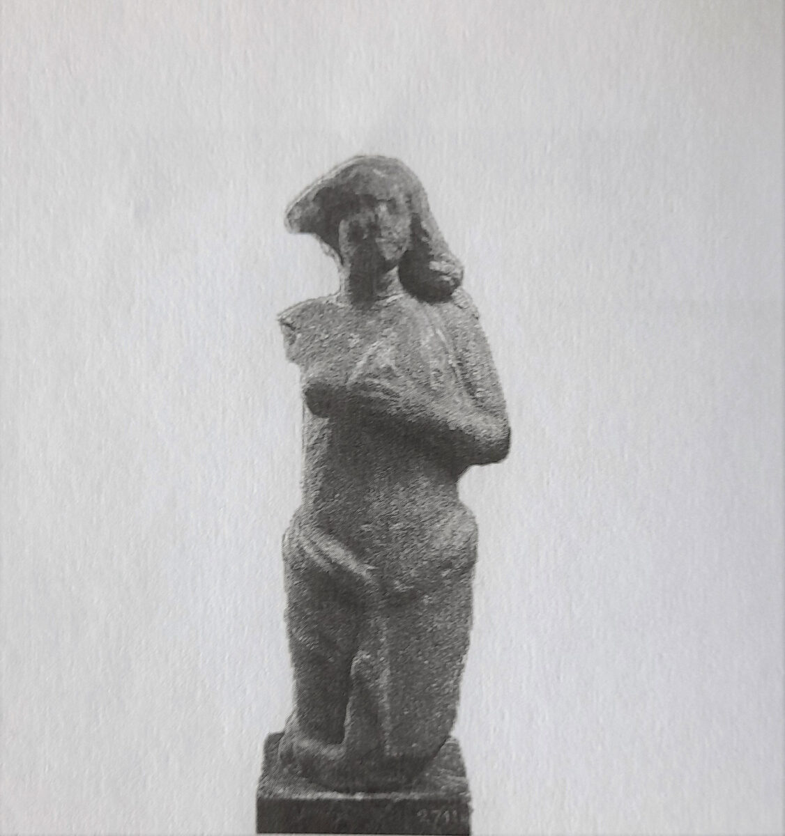 Γονατιστή γυναικεία μορφή, Δήλος (Λούβρο).