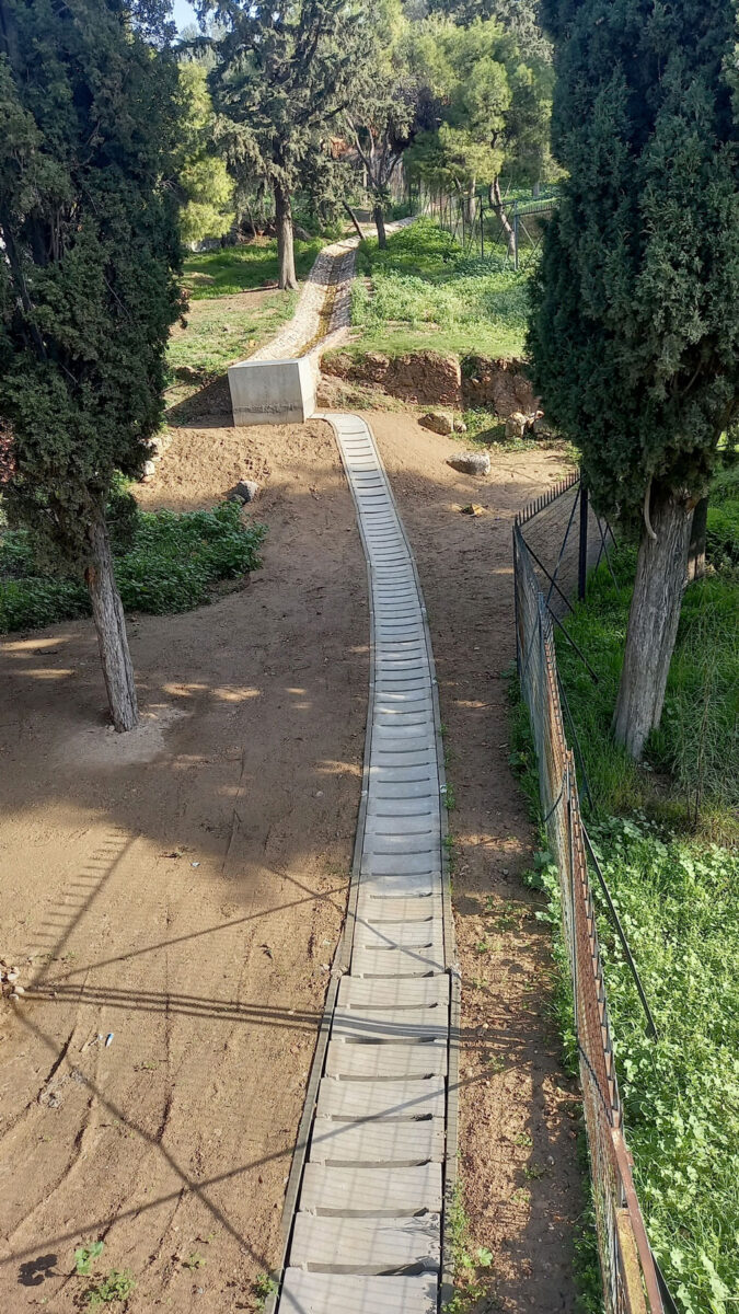 Αγωγός νοτιοδυτικά του Αρείου Πάγου (φωτ.: ΥΠΠΟΑ).