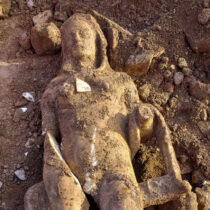 Άγαλμα Ρωμαίου αυτοκράτορα βρέθηκε σε υπόνομο στη Ρώμη