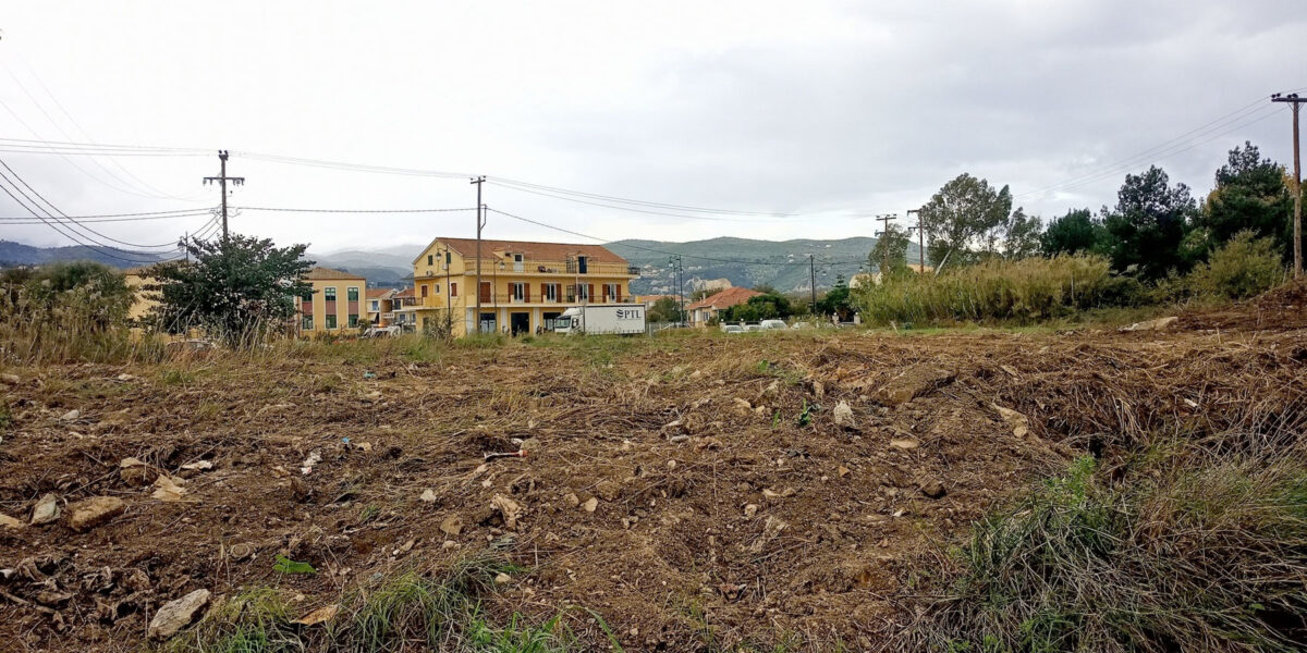 Ο χώρος όπου θα ανεγερθεί το Νέο Αρχαιολογικό Μουσείο Λευκάδας (φωτ.: ΥΠΠΟΑ).