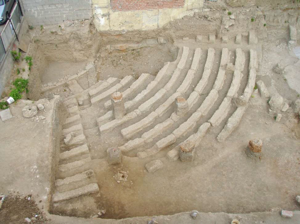 Το αρχαίο θέατρο Αχαρνών (πηγή εικόνας: ΕΦΑ Δυτικής Αττικής).