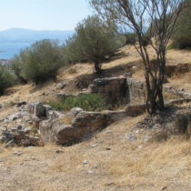 Ελληνιστική δεξαμενή στην πλαγιά του λόφου της ακρόπολης (φωτ.: T. Krapf, 2008).