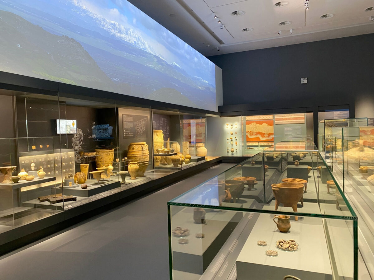 Άποψη της έκθεσης του Αρχαιολογικού Μουσείου Μεσσαράς (φωτ.: ΥΠΠΟΑ).