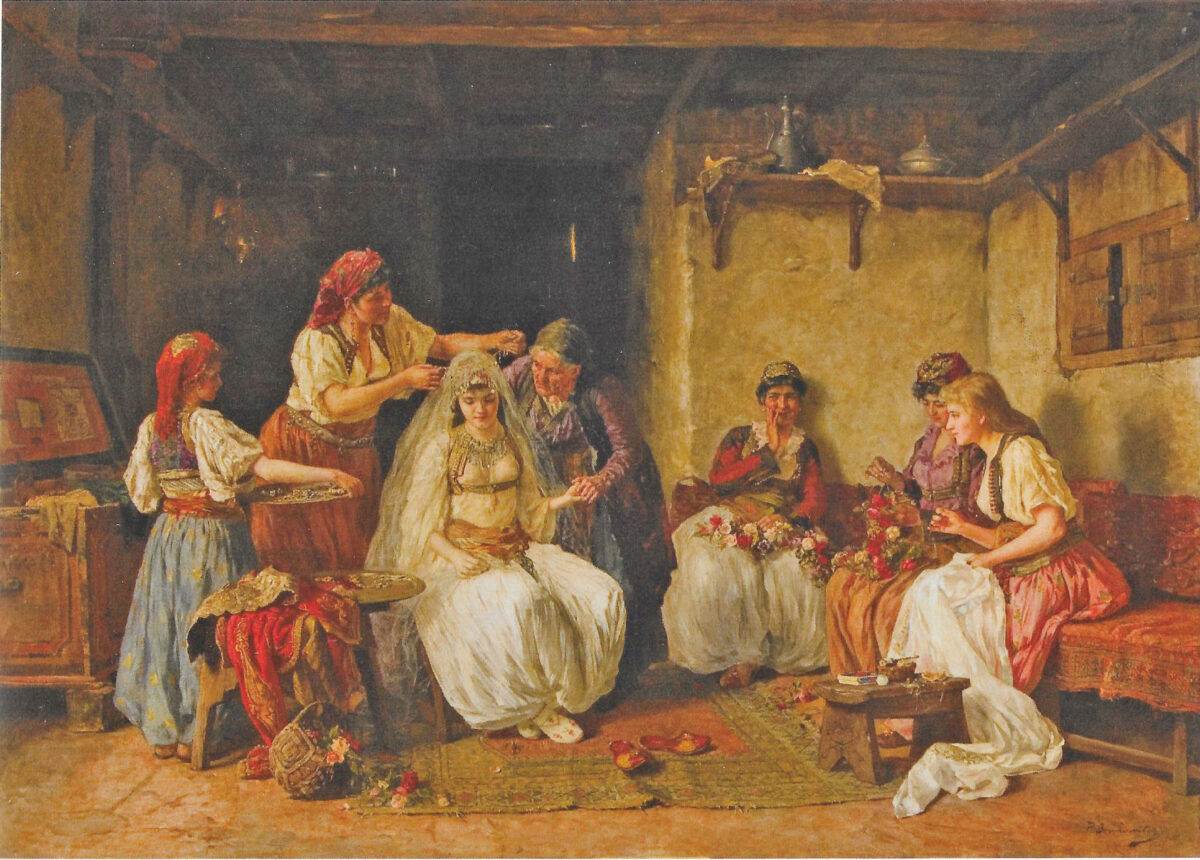 Πάγια Γιοβάνοβιτς, «Ο Στολισμός της Νύφης». Φωτ.: ΑΠΕ-ΜΠΕ / Σταυρούλα Μαυρογένη.