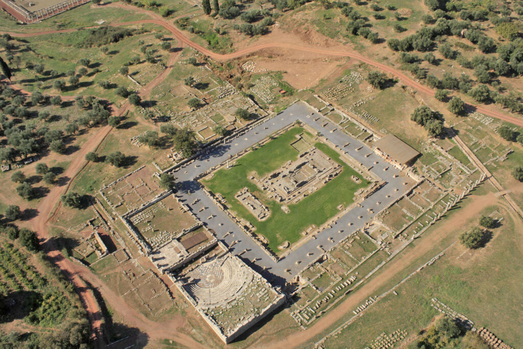 Αρχαιολογικός χώρος Μεσσήνης. Πηγή εικόνας: ΥΠΠΟΑ.