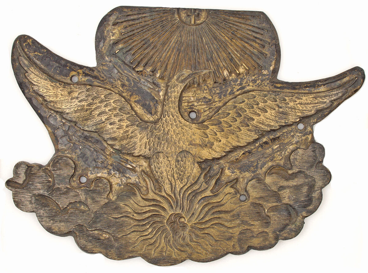 Ιωάννης Καποδίστριας, μέγας χαλκογραφικός τύπος λογοτύπου, 1828-1831. Νομισματικό Μουσείο Αθηνών.