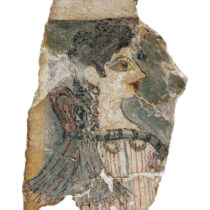 Η «Παριζιάνα» (θραύσμα) (1400–1350 π.Χ.).