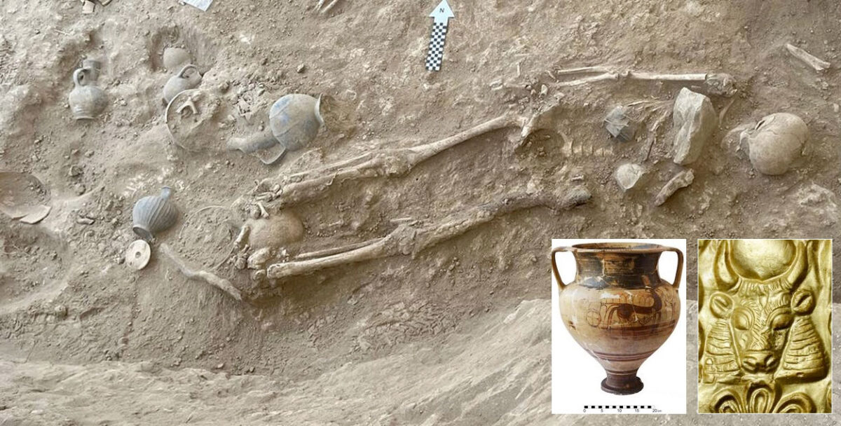 Βασιλικοί τάφοι της Εποχής του Χαλκού βρέθηκαν στην Κύπρο