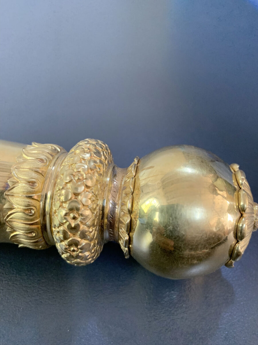 Το σκήπτρο του Όθωνα (λεπτομέρεια). Πηγή εικόνας: ΥΠΠΟ.