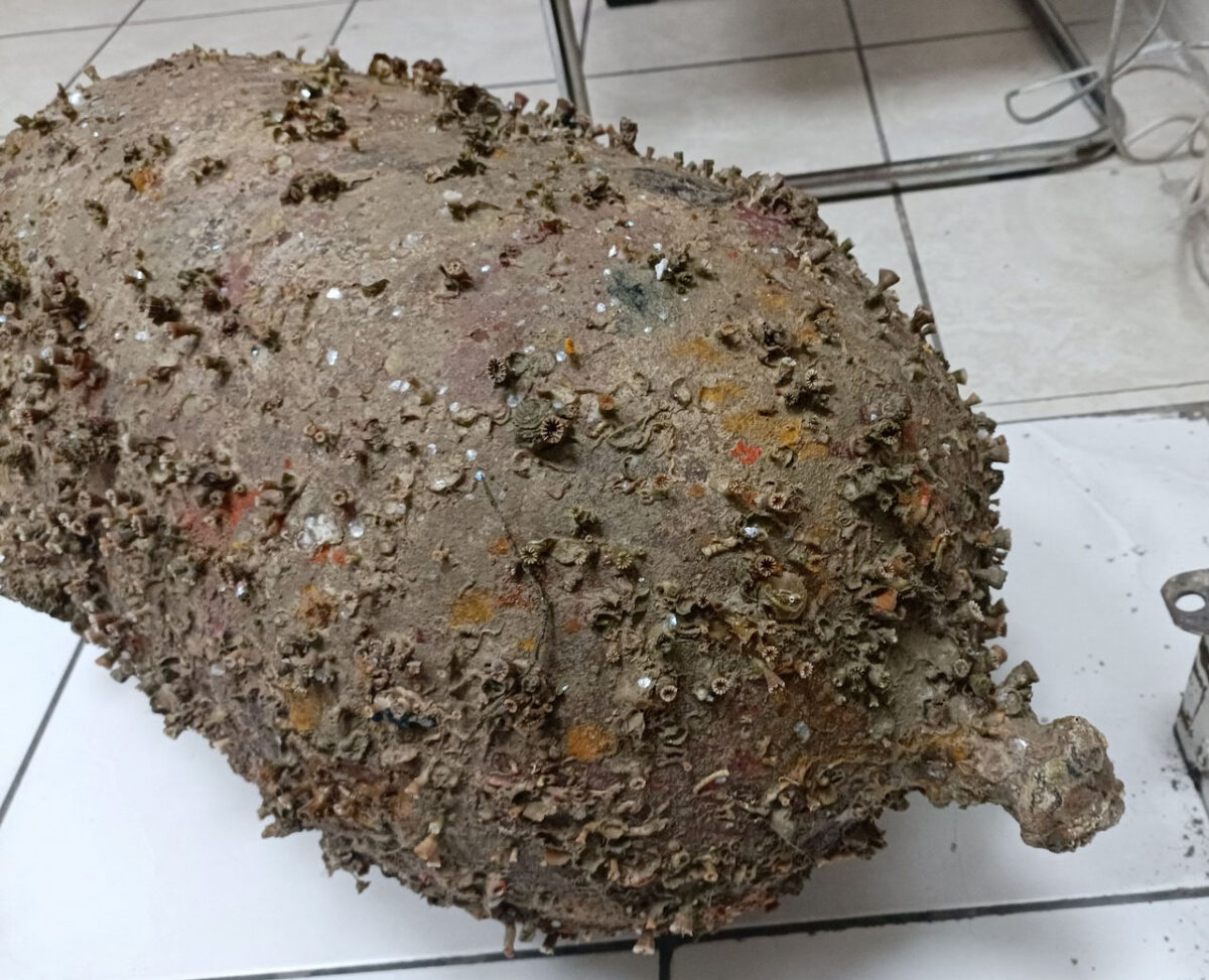 Αμφορέας βρέθηκε στη θαλάσσια περιοχή του Διμηνιού
