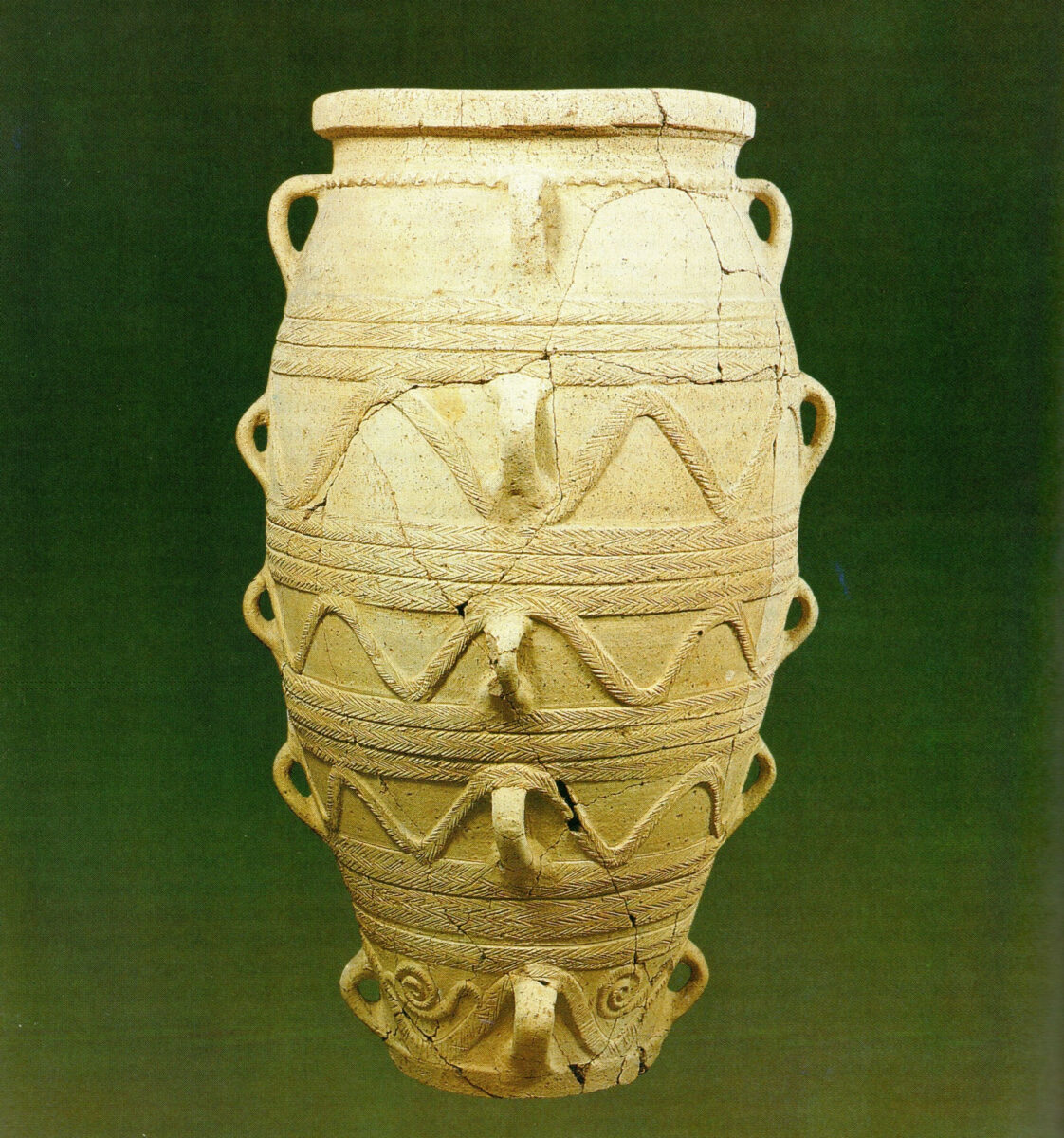 Πίθος από το δωμάτιο 33. Πηγή εικόνας: ΥΠΠΟ.