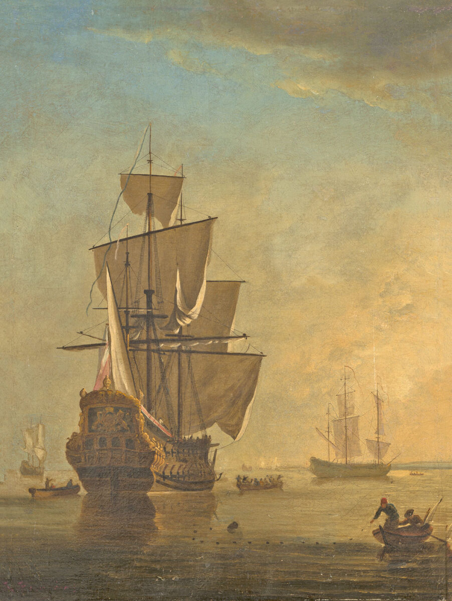 Κωνσταντίνος Βολανάκης (1837-1907), «Τα δίχτυα», περ. 1880, λάδι σε καμβά, 57x46 εκ., ιδιωτική συλλογή.