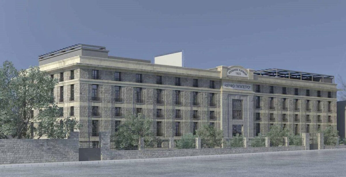 Προχωρεί η αποκατάσταση των Καπναποθηκών Παπαπέτρου