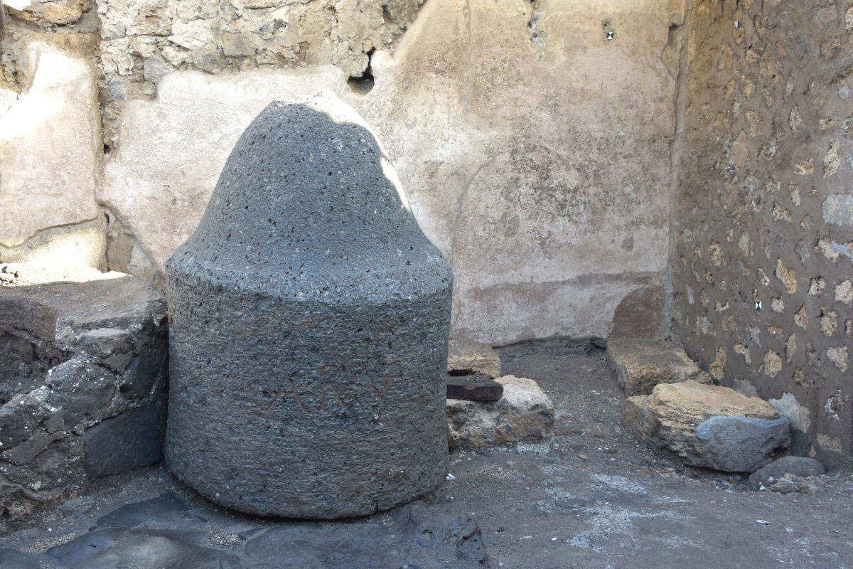 Άποψη του χώρου της ανασκαφής. Πηγή εικόνας: Parco archeologico di Pompei.