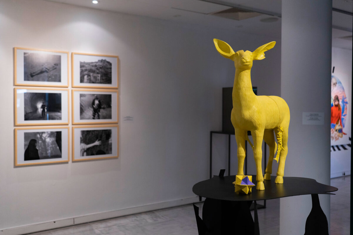 Άποψη της έκθεσης «Vanitas. Ιστορίες από το επέκεινα». Φωτ.: Αντώνης Βλάχος.