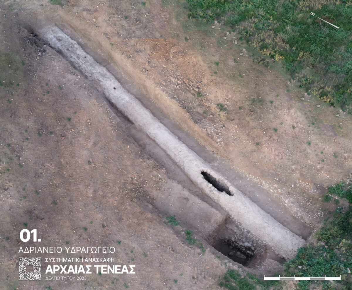 Εικ. 1. Συστηματική ανασκαφή Αρχαίας Τενέας. Πηγή εικόνας: ΥΠΠΟ.