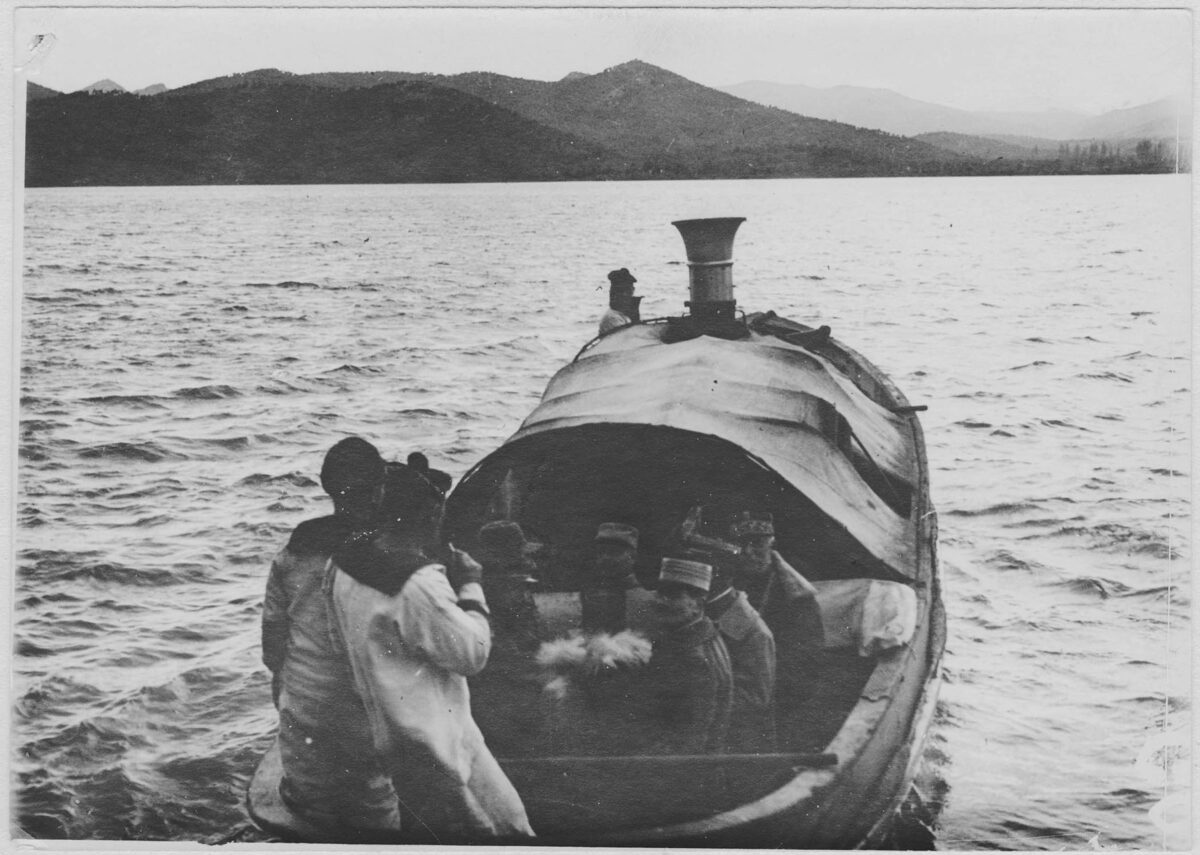 Αγγλογαλλικά στρατεύματα στη Λέσβο στα χρόνια του Α' Παγκοσμίου Πολέμου. Πηγή εικόνας: ΑΠΕ-ΜΠΕ.