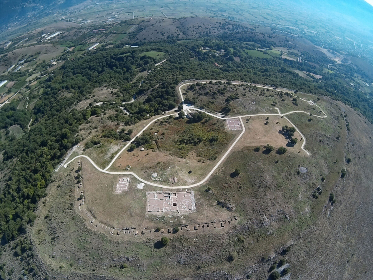 Ακρόπολη Γαρδικίου. Πηγή εικόνας: ΕΦΑ Ιωαννίνων.