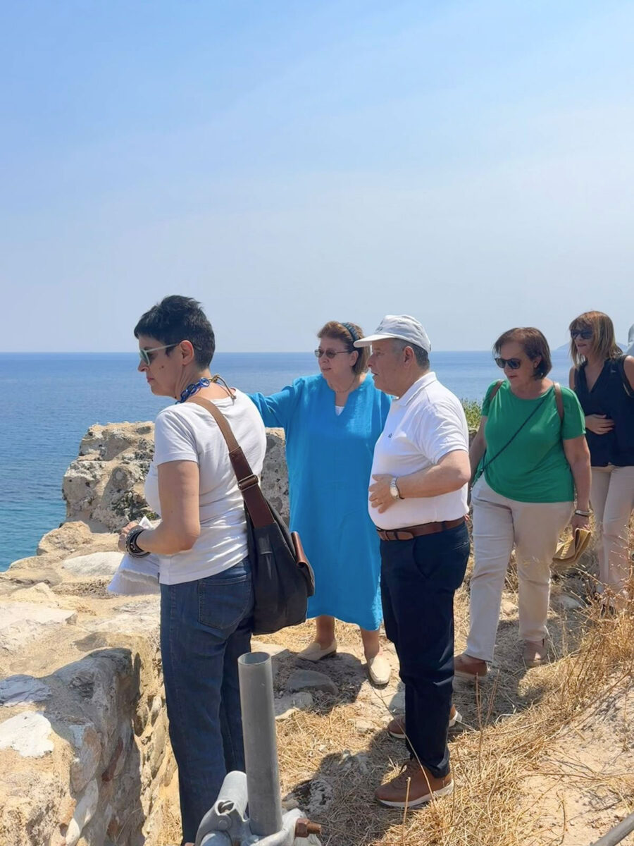 Αυτοψία στο Κάστρο της Κορώνης. Πηγή εικόνας: ΥΠΠΟ.