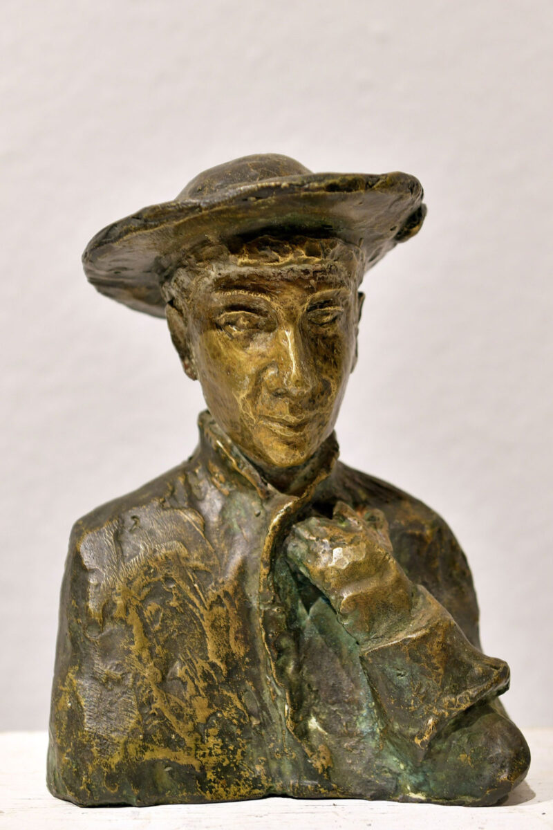 Έργο του Michael Lawrence από την έκθεση «Χορευτής στην Ύδρα» που διοργανώνει το ΓΑΚ/Ιστορικό Αρχείο - Μουσείο Ύδρας. Πηγή εικόνας: ΓΑΚ/ΙΑΜΥ.