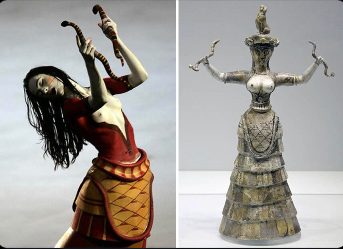 Συζητήσεις με τη μινωική «Θέα των Όφεων»