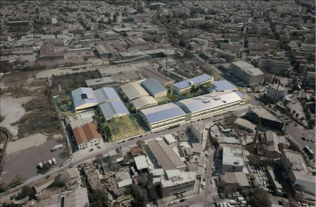 Πειραιώς 260: Φωτορεαλιστική απεικόνιση. Πηγή εικόνας: ΥΠΠΟ.