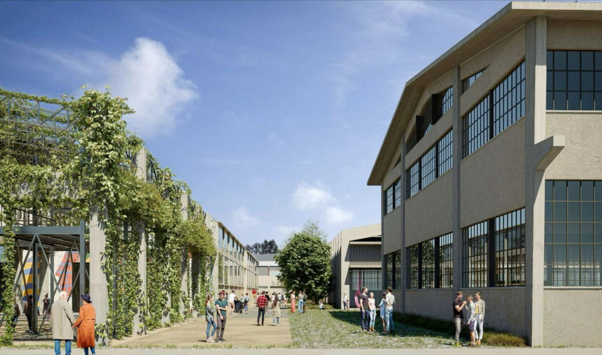 Πειραιώς 260: Φωτορεαλιστική απεικόνιση. Πηγή εικόνας: ΥΠΠΟ.