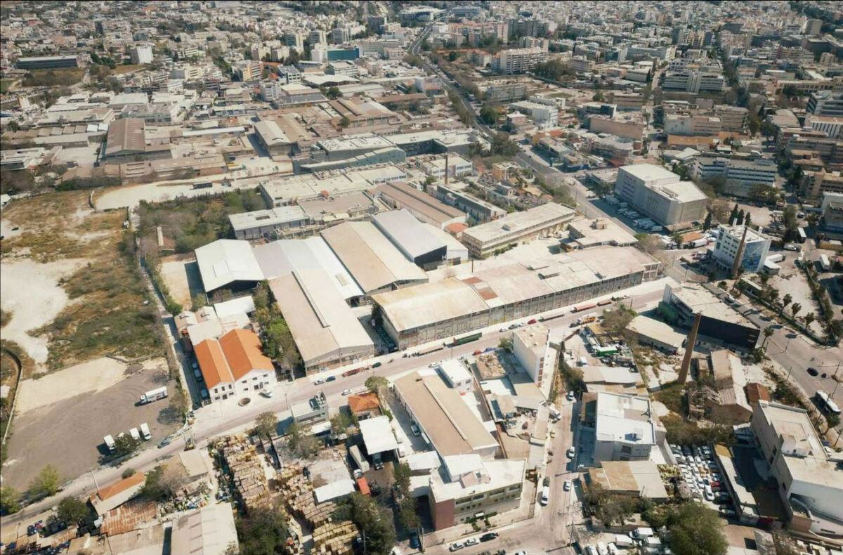 Πειραιώς 260: Υφιστάμενη κατάσταση. Πηγή εικόνας: ΥΠΠΟ.