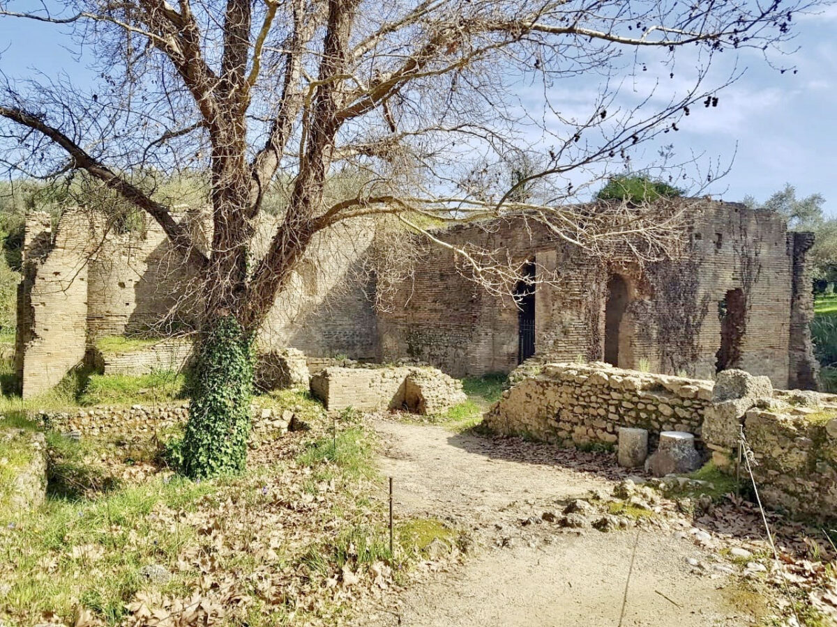 Το Οκτάγωνο, οι λεγόμενες Θέρμες του Νέρωνα. Πηγή εικόνας: ΥΠΠΟ.