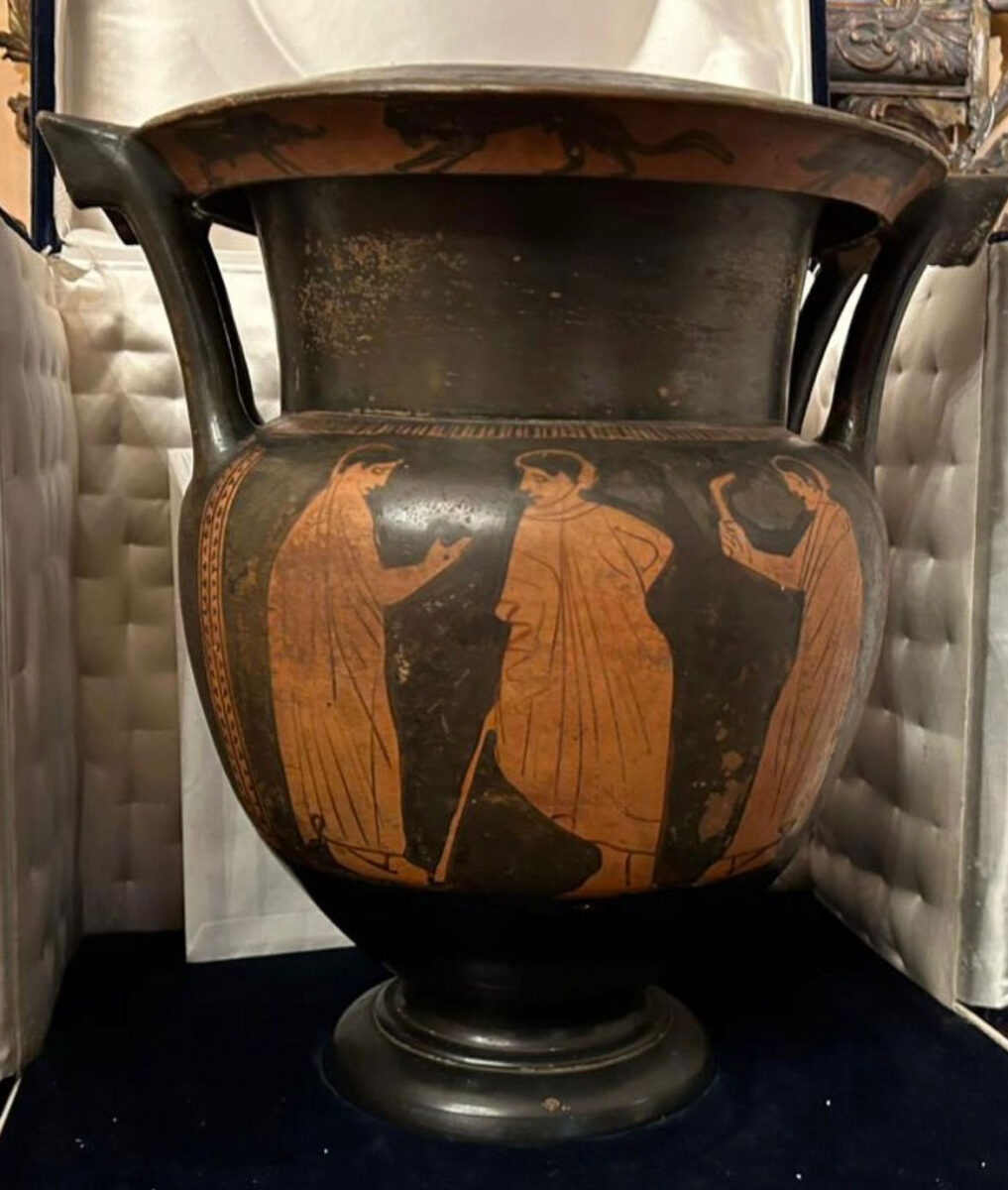 Επαναπατρισμός αττικού κρατήρα του 5ου αι. π.Χ. 