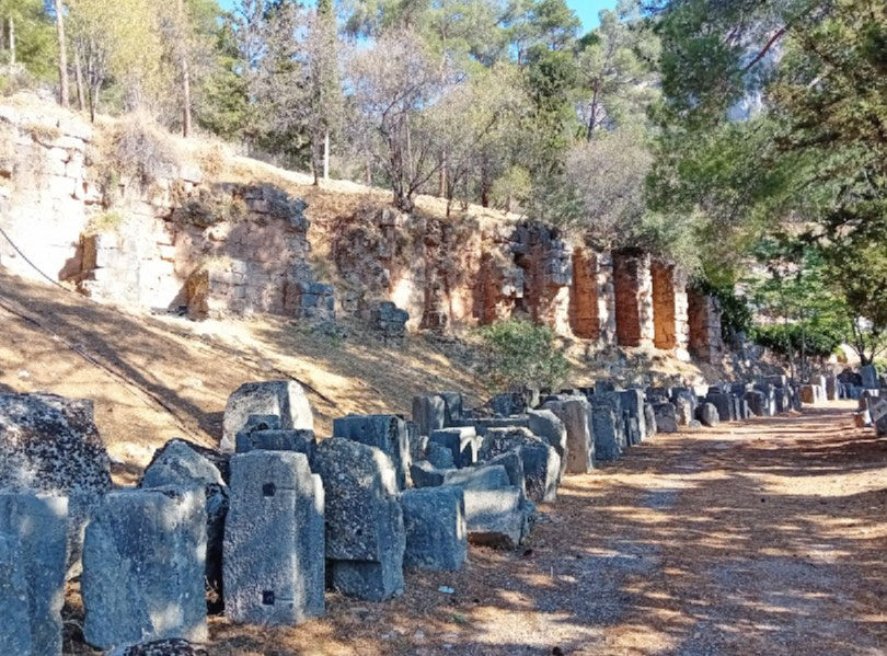 Δελφοί: Δρομολογείται η ανάδειξη του δυτικού τμήματος της αρχαίας πόλης