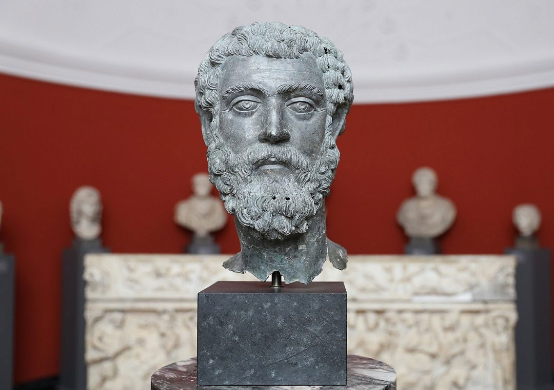 Κεφάλι αγάλματος του Σεπτίμιου Σεβήρου επιστρέφει στην Τουρκία