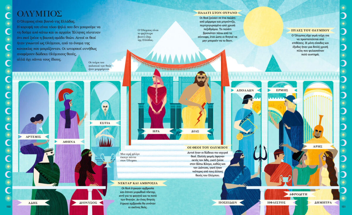 Από το βιβλίο «Ελληνικοί μύθοι – Θεοί, ήρωες και τέρατα της αρχαίας Ελλάδας».