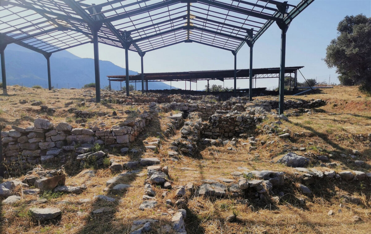 Σύστημα πυροπροστασίας στο μινωικό ανακτορικό κέντρο Μοναστηρακίου