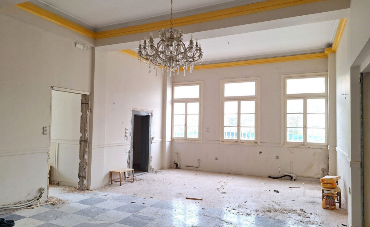 To κτήριο που θα στεγάσει το Μουσείο Γεράσιμου Σκλάβου. Πηγή εικόνας: ΥΠΠΟ.