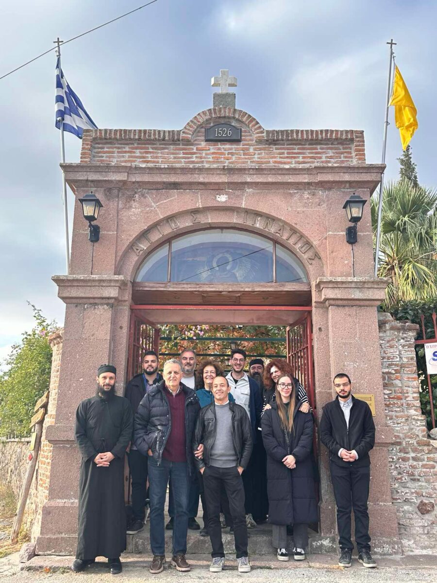 Η ομάδα μελέτης. Πηγή εικόνας: ΑΠΕ-ΜΠΕ (ευγενική παραχώρηση από τους καθηγητές Φίλιππο Ρονκόνι και Χρήστο Αραμπατζή).