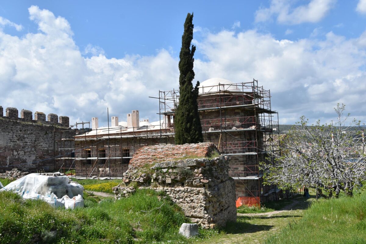 Τα έργα αναστήλωσης στο Κάστρο της Μυτιλήνης