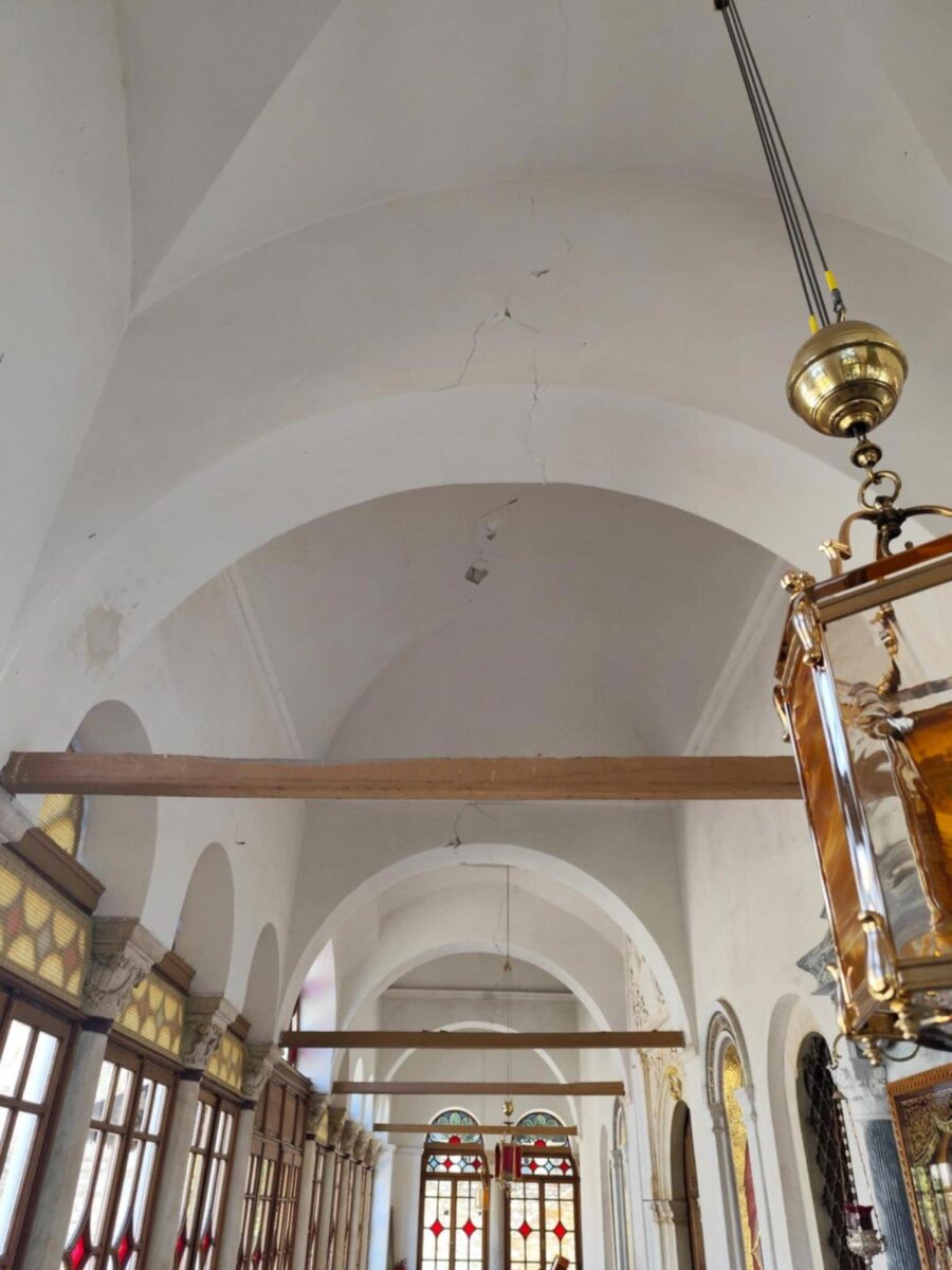 Μονή Ξενοφώντος, νέο καθολικό, εξωνάρθηκας. Πηγή εικόνας: ΥΠΠΟ.