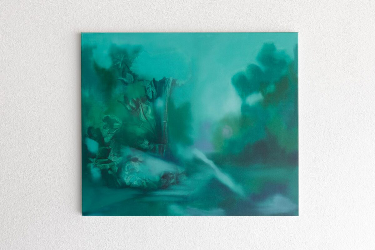 Δαμιανός Ζησίμου, «White narcissus, Red and white striped tulips, and peonies I», 2024. Φωτ.: Beeldsmits.