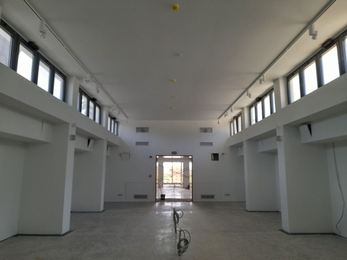 Εργασίες σε εξέλιξη στο Αρχαιολογικό Μουσείο Χώρας στη Μεσσηνία. Πηγή εικόνας: ΥΠΠΟ.