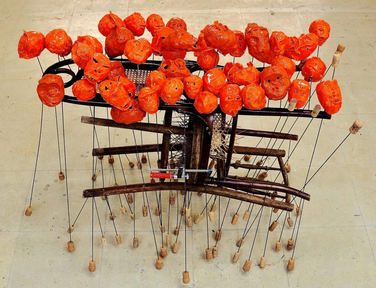 Σύγχρονη τέχνη σε διάλογο με εκθέματα του Αρχαιολογικού Μουσείου Ίου