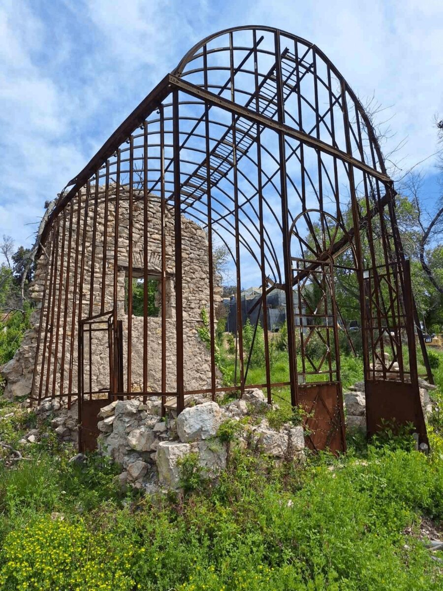 Το θερμοκήπιο όπως είναι σήμερα. Πηγή εικόνας: ΥΠΠΟ.