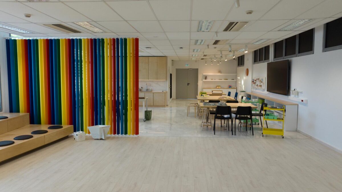 Η νέα Αίθουσα Εκπαιδευτικών Προγραμμάτων και Δημιουργικών Εργαστηρίων στο Αρχαιολογικό Μουσείο Θεσσαλονίκης.