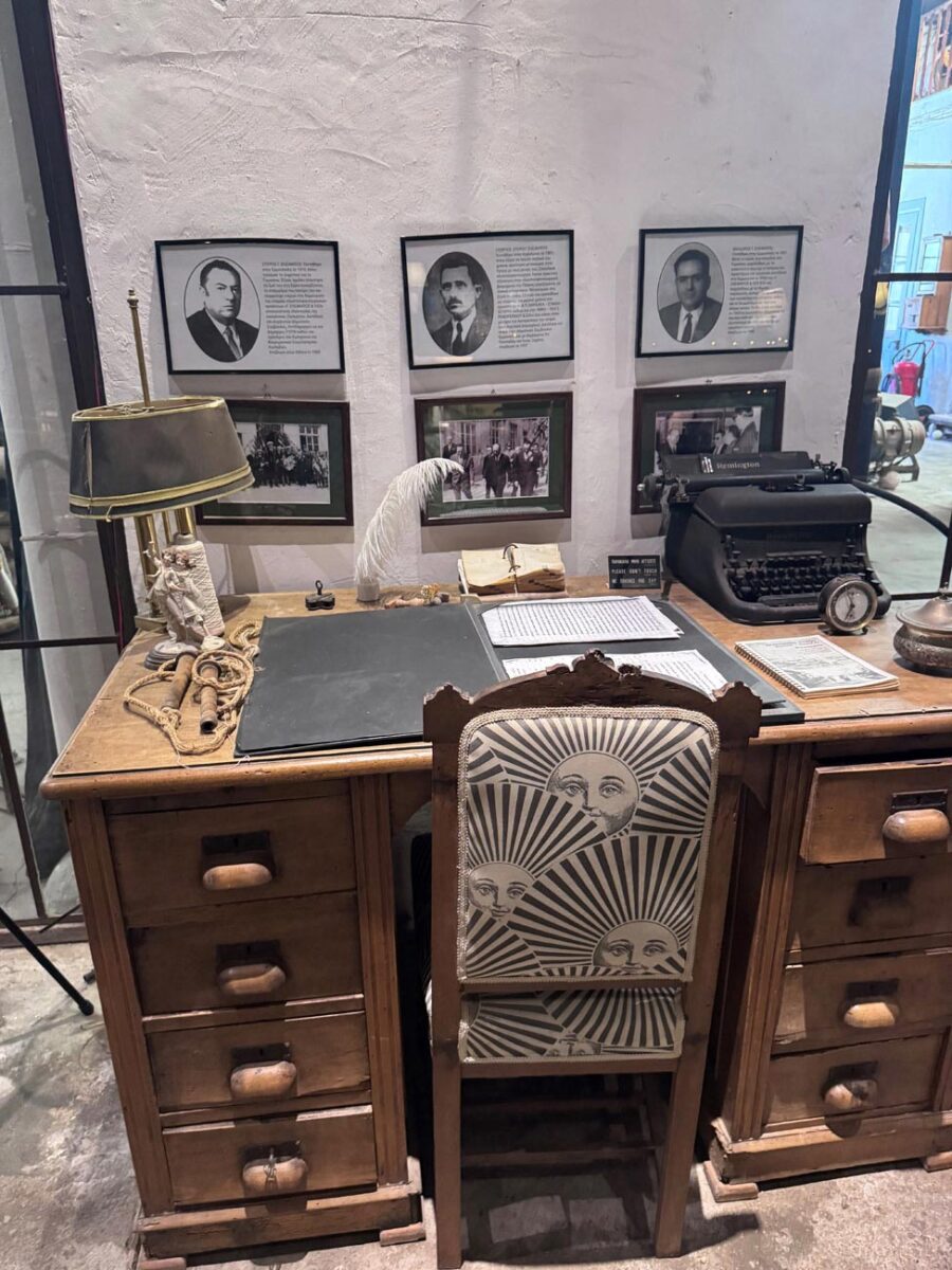 Μουσείο Κλωστοϋφαντουργίας Ερμούπολης. © Μουσείο Κυκλαδικής Τέχνης.