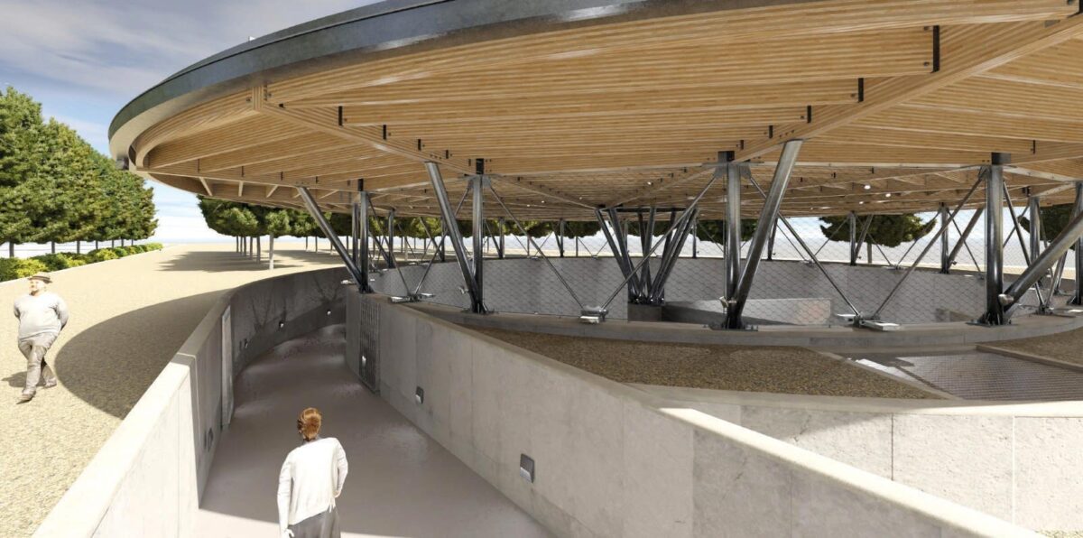 Φωτορεαλιστική απεικόνιση της πρόσβασης. Πηγή εικόνας: ΥΠΠΟ.